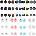 HUGJEPTTY Earbud Replacement Tips 54Pcs S+M+L?Ear Bud Rubber Tips Silicone Earbud Tips Earbud Covers Silicone Tips Headphone Covers for Ears Headphone