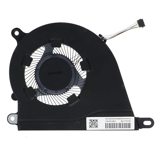 Replacement CPU Cooling Fan for HP 15-DY 15-DY1071WM 15-DY0013DX 15-DY1024WM 15S-FQ 14S-DQ 15S-EQ 15-EF 15T-DY L68134-001 L68132-001 L68133-001