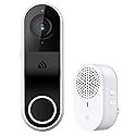 Kasa Smart Video Doorbell Camera Hardwired w/Chime, 2K Resolution, Always-on Power, Night Vision, 2-Way Audio, Real-Time Notification, Cloud & SD Card