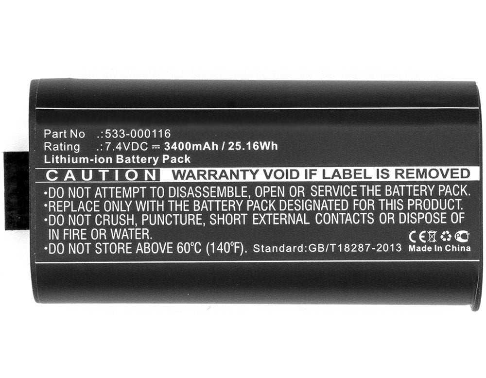 MPF Products 3400mAh Extended 533-000116, 533-000138 Replacement Battery Compatible with Logitech UE MegaBoom S-00147 Wireless Waterproof/Shockproof