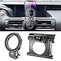 JIEZMO Car Magnetic Phone Mount for Lexus is 2014-2020 is300 is350 is250 is200t Auto Interior Accessories Best Cellphone Holder Mobile Cradle Cell