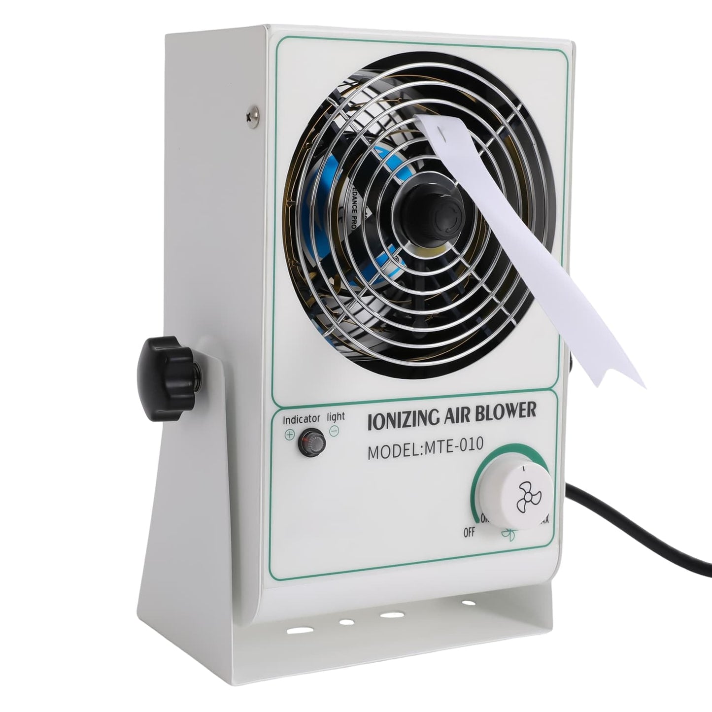 Ncescmal Ionizing Air Blower Fan 110V/60Hz Electrostatic Ion Elimination Electric Fan