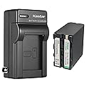 Kastar 1-Pack Battery and AC Wall Charger Replacement for Son NP-F330 NP-F550 NP-F570 NP-F730 NP-F750 NP-F770 NP-F780Exp NP-F930 NP-F950 NP-F960