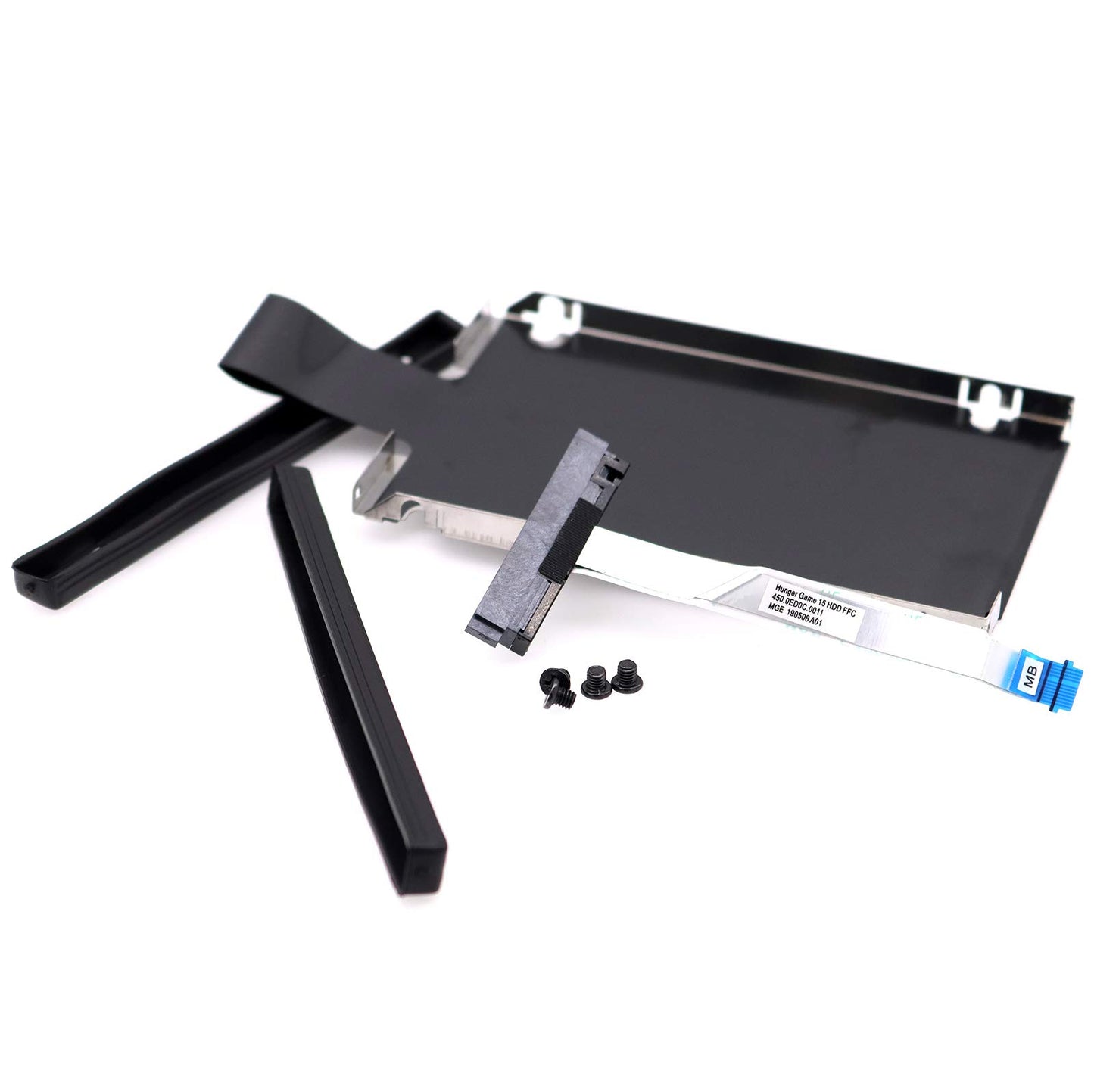 Deal4GO SATA Hard Drive Cable 450.0ED0C.0011 w/HDD Caddy Bracket Replacement for H P Envy X360 14-CD 15-CN 15-CD 15-BR 15-CR 14-BA 14-CE
