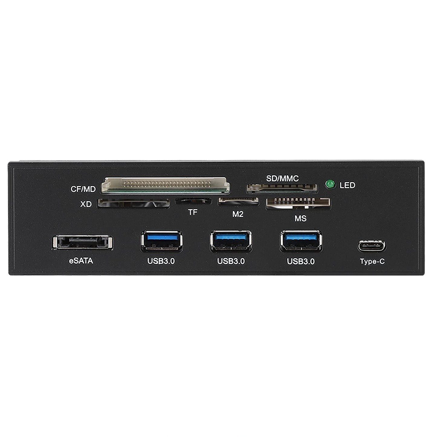 Internal Card Reader, 5.25inches Internal Card Reader Media Dashboard Multi Function Desktop Front Panel