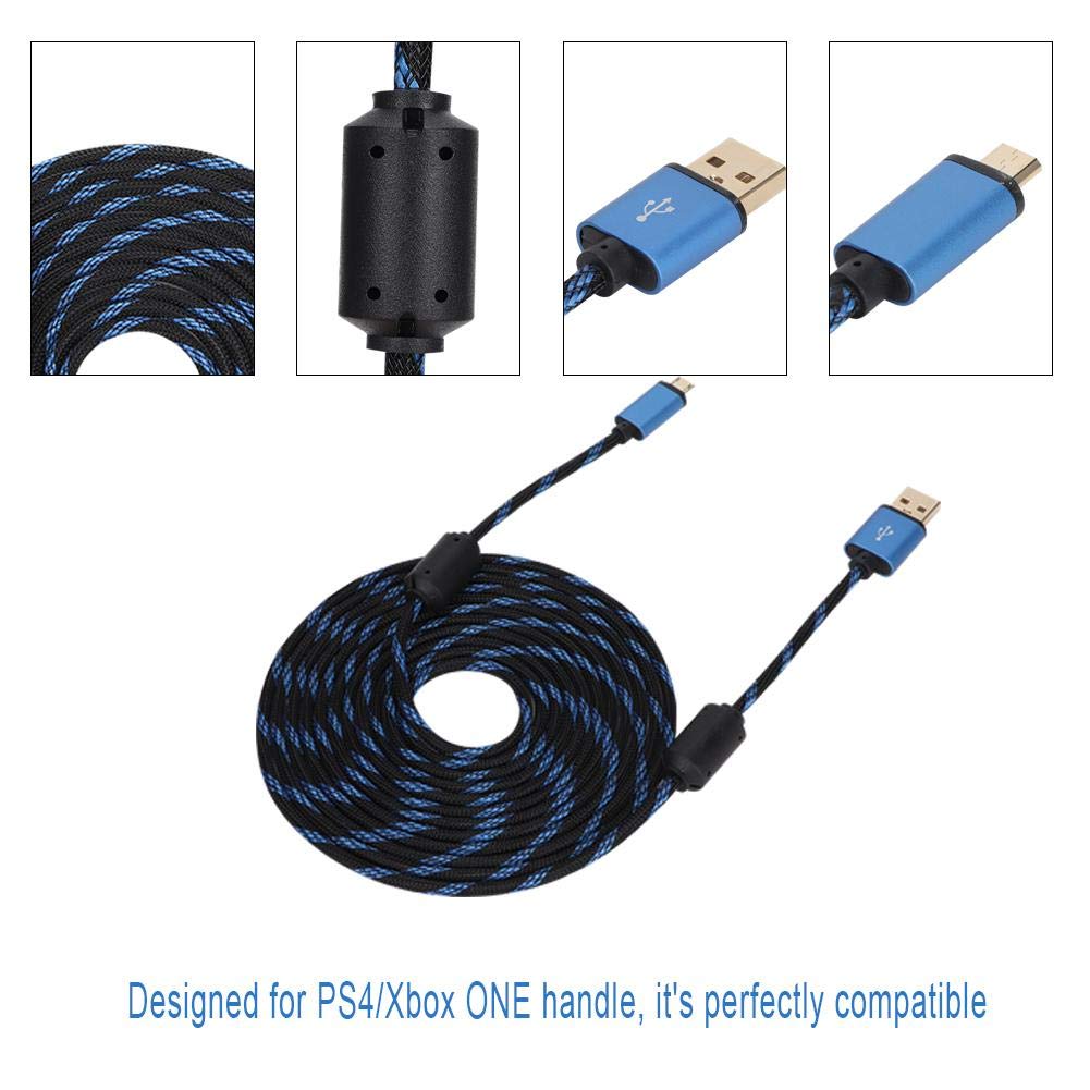 USB Charging Cable for PS4/Xbox ONE,Tangxi 3m Charge Cable,Charger Cable for PS4/Xbox ONE Controller Gamepad Joypad Joystick