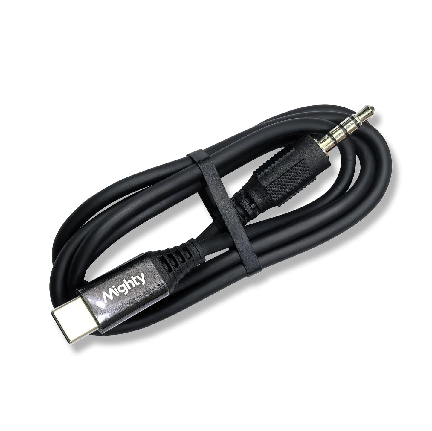 Mighty Type-C Charging Cable - The Official Charging Cable, USB-C to 3.5mm Headphone Jack (Extended Length - 29.5" (75CM)