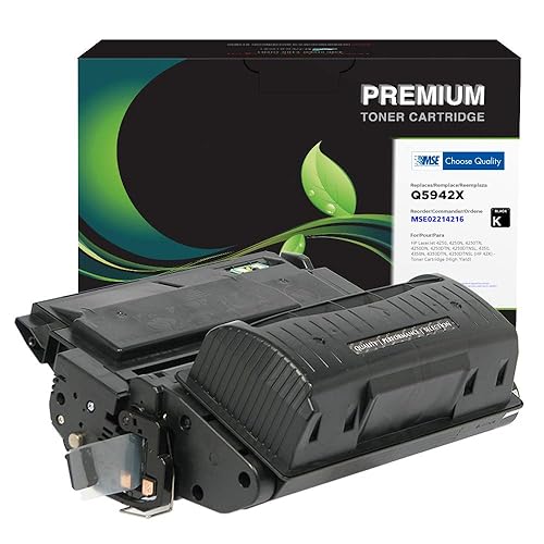 MSE Brand Remanufactured Toner Cartridge Replacement for HP Q5942X (HP 42X) | Black | High Yield