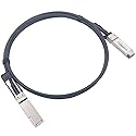 Wiitek 2M QSFP+ DAC Twinax Cable, 40GbE QSFP+ Direct Attach Copper Cable,30AWG Black, for Cisco QSFP-H40G-CU2M, Dell, Ubiquiti, D-Link, Juniper
