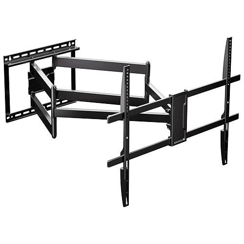 Mount-It! Long Arm Full Motion TV Wall Mount, Extra Long 42.5-Inch Extension, Heavy-Duty Dual Arm Articulating Mount for 43-100 Inch TVs, Swivel Tilt