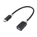Cable Matters 5Gbps USB C to USB 3.0 Adapter - 6 Inches, USBC Male to USBA Female OTG Adapter, Black