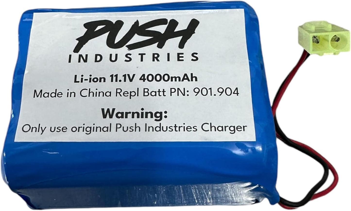 Push Industries 901.904 Spare Rechargeable Battery for Vortex Multi-Speed Kennel & Crate Fan (11.1V Lithium-Ion)