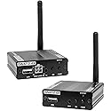 Earthquake SWAT-2.4X Stereo Wireless Audio Transceiver Set, Long Range, Low Latency, 64kHz/16-bit, 2.4GHz Wireless Adapter Kit for Subwoofers/Powered
