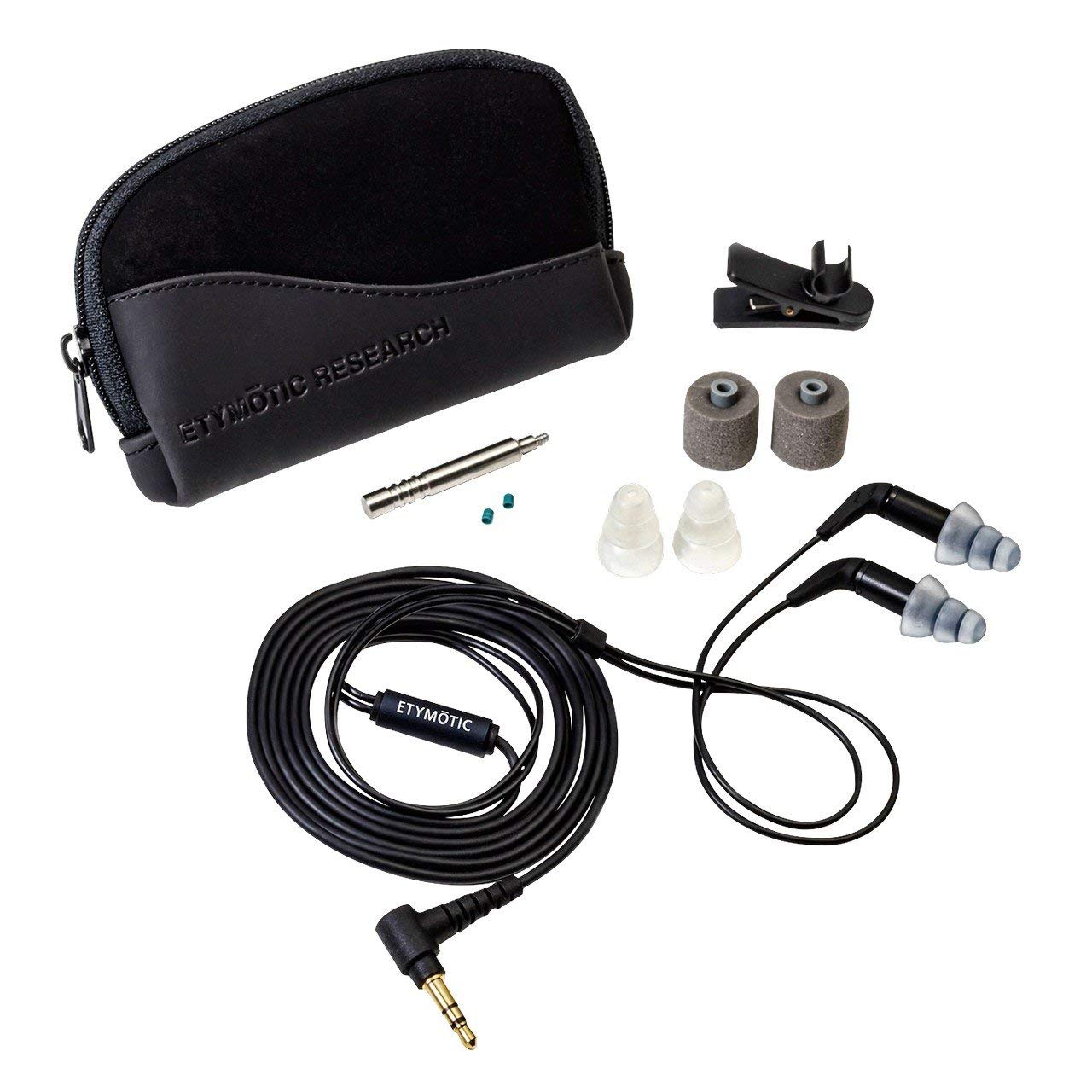 Etymotic ER3XR Extended Response Earphone,Black