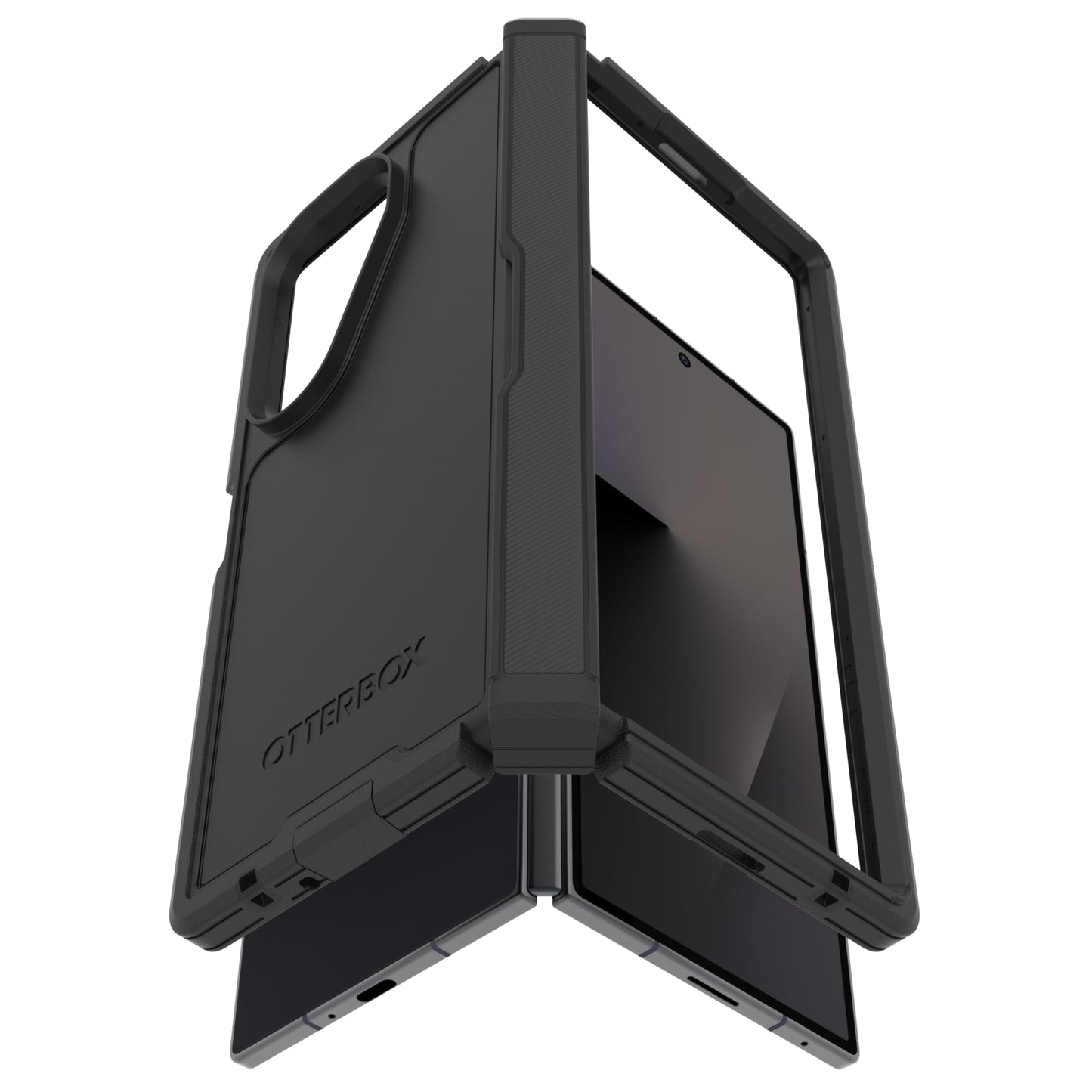 OtterBox Galaxy Z FOLD7 Defender Series XT Case - Black, screenless, screenless, Rugged Hinge Protection, Lanyard Attachment, PowerShare and Wireless