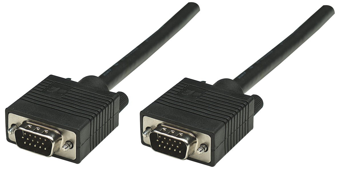 Manhattan 10 feet SVGA HD15 Male/Male Monitor Cable
