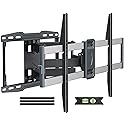 Weatherproof Outdoor TV Mount for 47-90 inch TV, Full Motion TVs Wall Mount TV Bracket with Smooth Swivel Tilt Extension Leveling, Hold Tv up