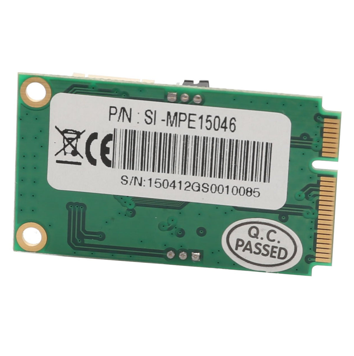 IO Crest SI-MPE15046 2 Port Serial DB9 Mini PCIe Expansion Card RS-232 6650 UART XR17V352