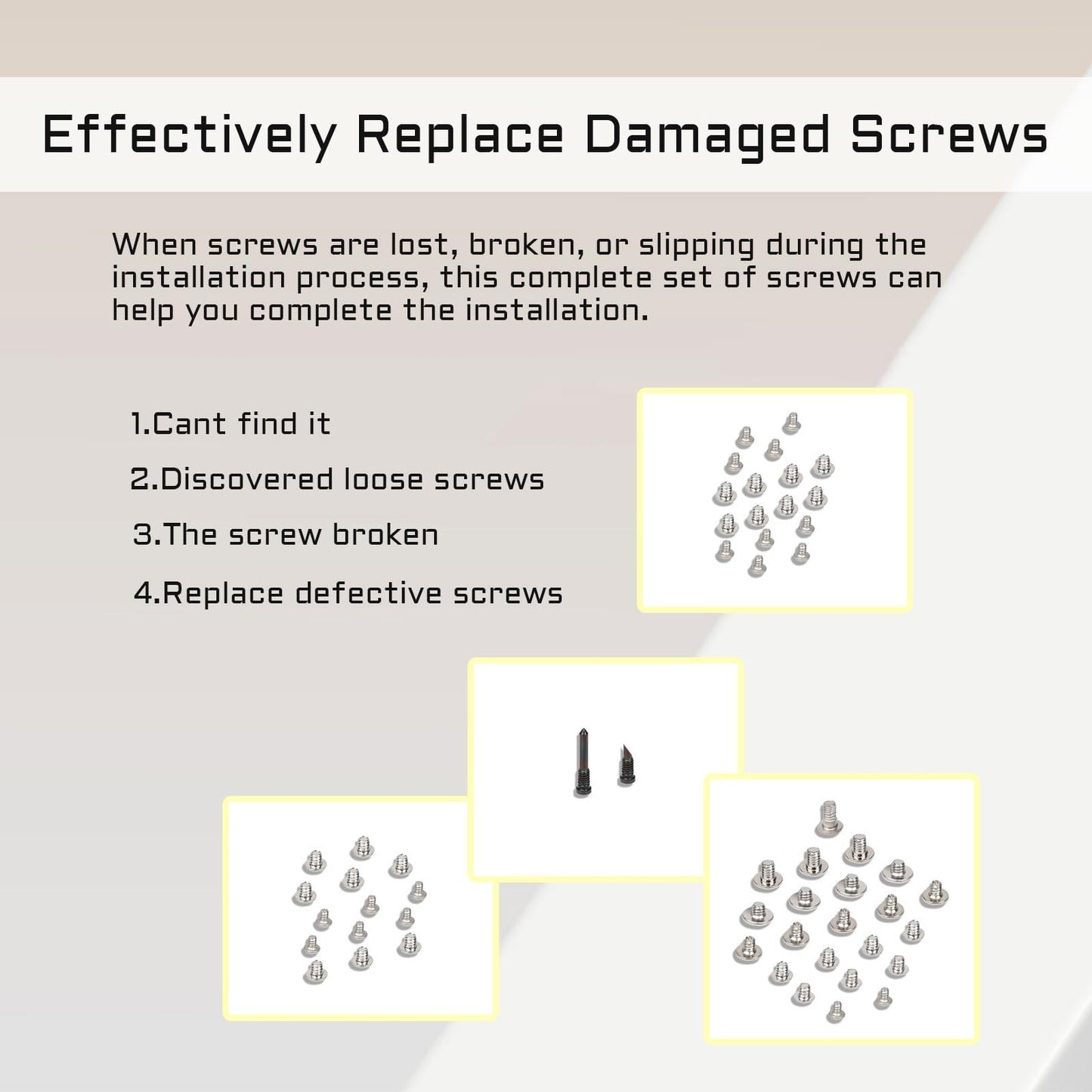 Risidamoy for iPhone 11 PRO MAX Complete Full Screws Set Replacement 11PROMAX with 5-Point Pentalobe Screws Repair with 4 Screwdrivers for A2161 A2220