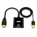 BENFEI HDMI to DisplayPort, Uni-Directional HDMI (Source) to DisplayPort (Display) Adapter 4K@60Hz/2K@144Hz/1080P@165Hz Compatible with Laptop, Xbox