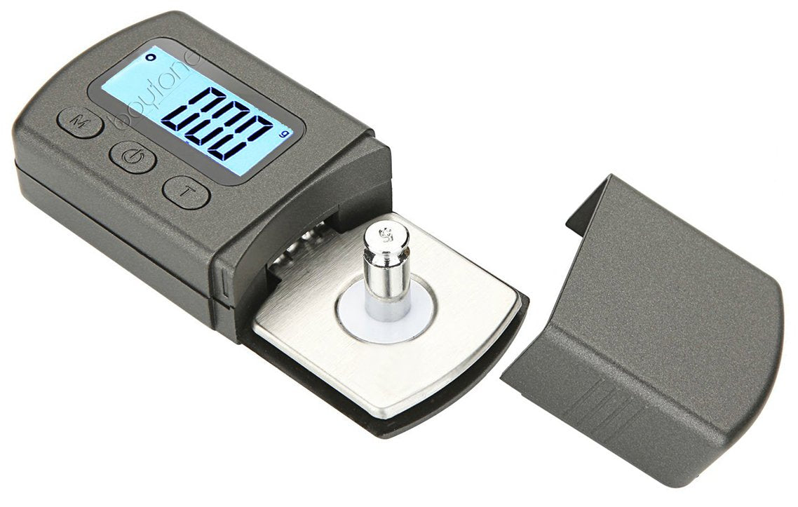 Boytone BT-SC Digital Turntable Stylus Force Scale Gauge Tester, Blue LCD Backlight for Tone arm Phono Cartridge
