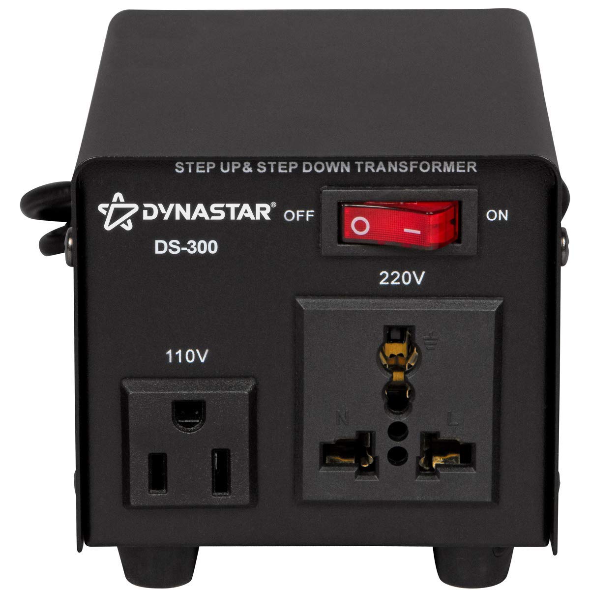 Dynastar Step Up & Step Down Voltage Converter and Transformer, 110-220 to 220-240 Volts; Heavy Duty, Extra Durable Lifetime Coil, 5-Year-Warranty…