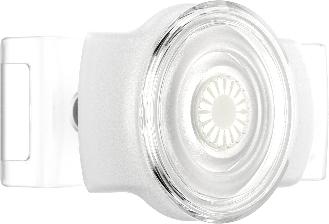 PopSockets Phone Grip & Slide Stretch, Clear - White and Clear