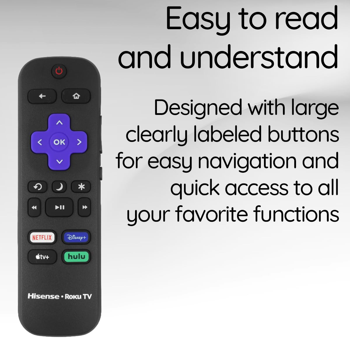 Hisense Roku TV IR Remote