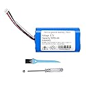 RDSJ 5200mAh Baby Monitor Battery Replacement for Eufy Spaceview Pro Baby Cam, T8321-M, PN: Eufy PT18650-SP PCM5200 Battery 3.7V