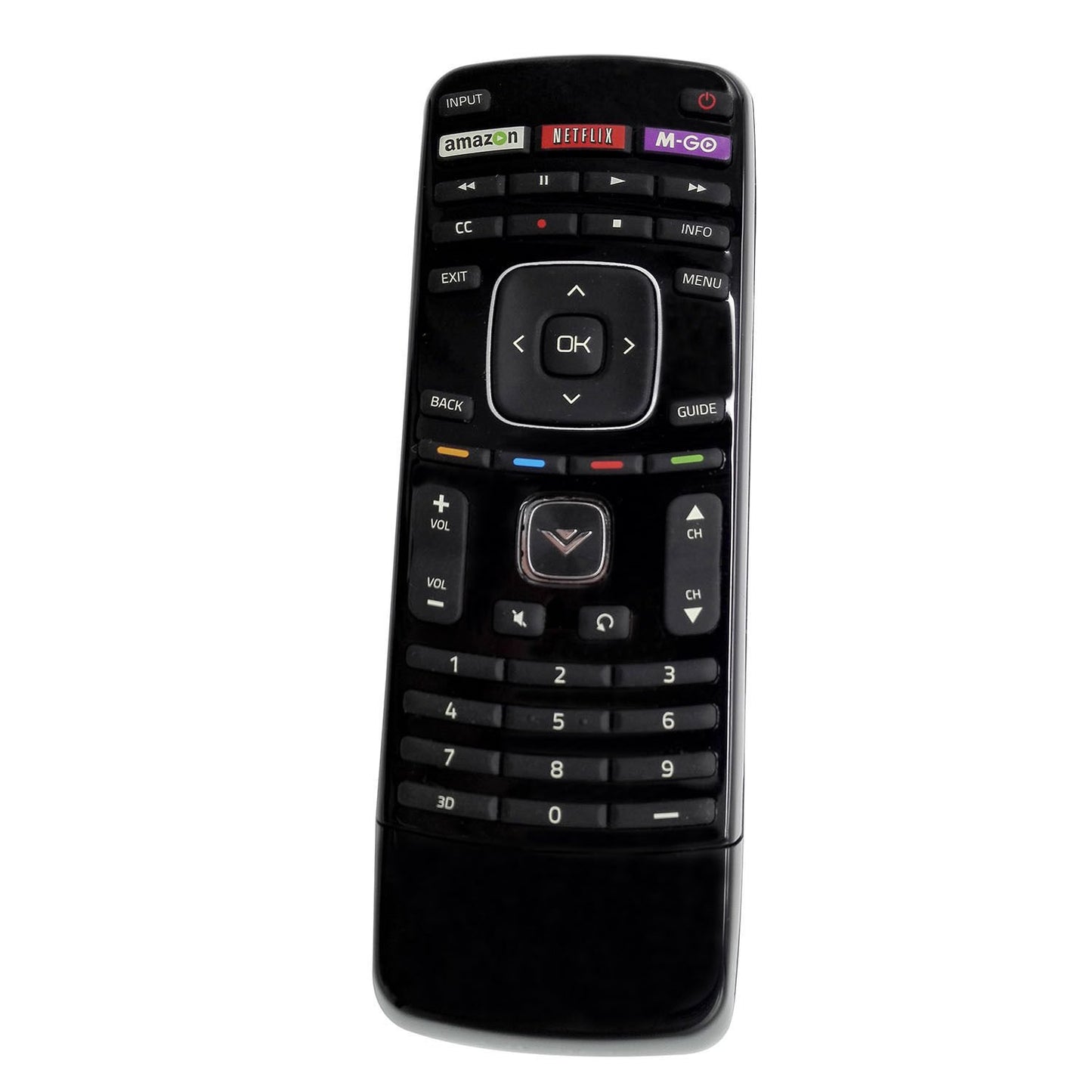 WINFLIKE XRT303 QWERTY Keyboard Remote Fit for VIZIO Internet App TV M3D650SV M3D550SL M3D470KD M3D550KD E3D320VX E3D420VX E3D470VX E472VLE E552VLE