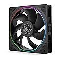 Thermalright TL-S12 120mm Silent CPU Fan, Computer Case Cooler, ARGB Thin Aperture,4pin PWM Connector, with S-FDB Bearing, up to 1500RPM PC Cooling