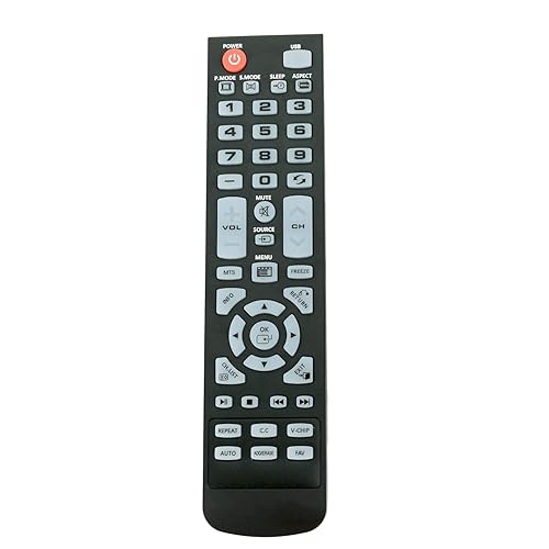 Remote Control Replacement for Element TV ELEFW195 ELEFT222 ELEFW247 ELEFW248 ELEFW328 ELEFT407 ELEFW504 ELEFW505 ELEFT506 ELEFW581