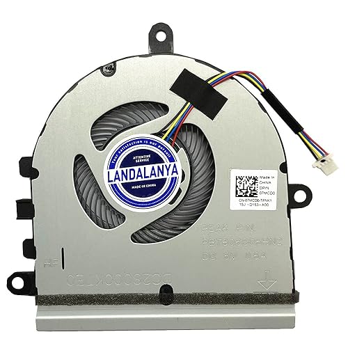 Landalanya Replacement New Laptop CPU Cooling Fan for Dell Inspiron 3533 3583 3593 3585 5593 5594 3501 3505 P75F vostro 3400 3401 3500 2021 3583 3584