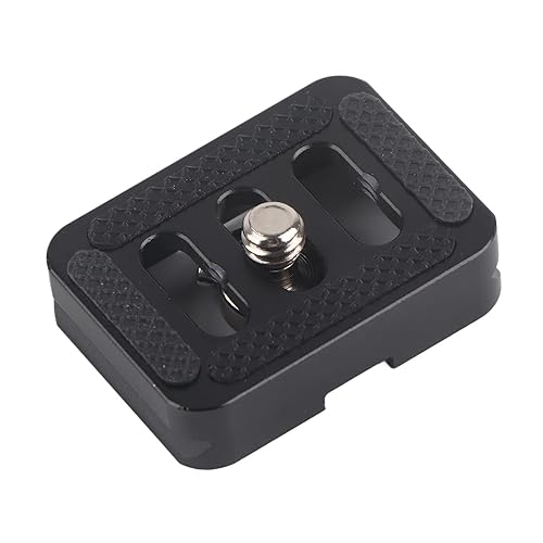 Acouto Mini Quick Release Plate Camera Mount Tackle for TY-C10 T005 / T-025 Ball Head, Aluminium Alloy Photography Accessory