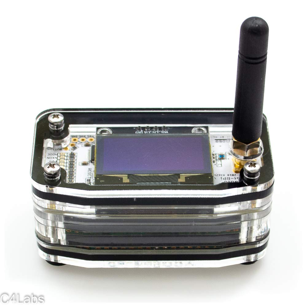 ZRZ-1AS case for Raspberry Pi Zero/Zero W & ZUMspot with Attached 1.3? OLED