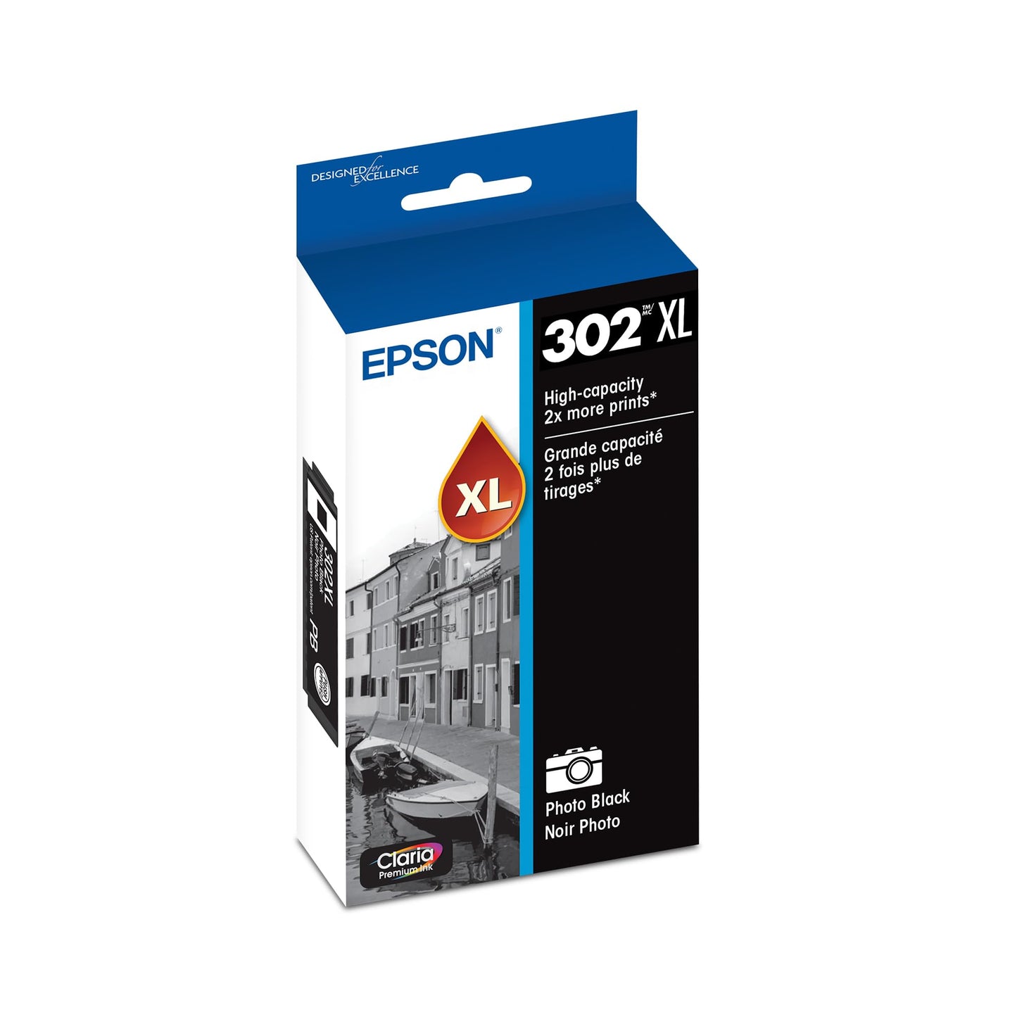 Epson T302XL120 Claria Premium High-capacity Ink Cartridge - Photo Black