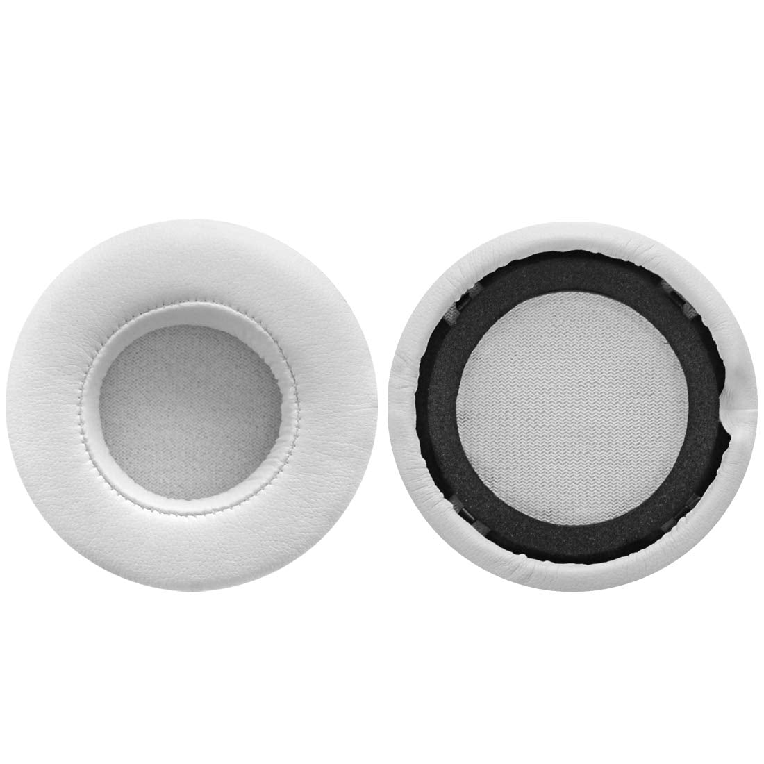 Geekria Replacement Ear Pads Compatible with Monster Beats MIXR Headphones Ear Cushions, Repair Parts with Video Guide (White)