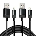 Charger Charging Cable for Xbox One Controller, Micro USB 2.0 Play Data Sync Cord for PlayStation 4, PS4 Slim/Pro Controller, Samsung Galaxy, Android
