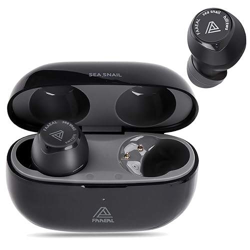 FAAEAL Bluetooth 5.3 Wireless Earbuds with Wireless Charging Case,Waterproof Stereo Headphones in Ear Built in Mic Headset Premium Sound with Deep…