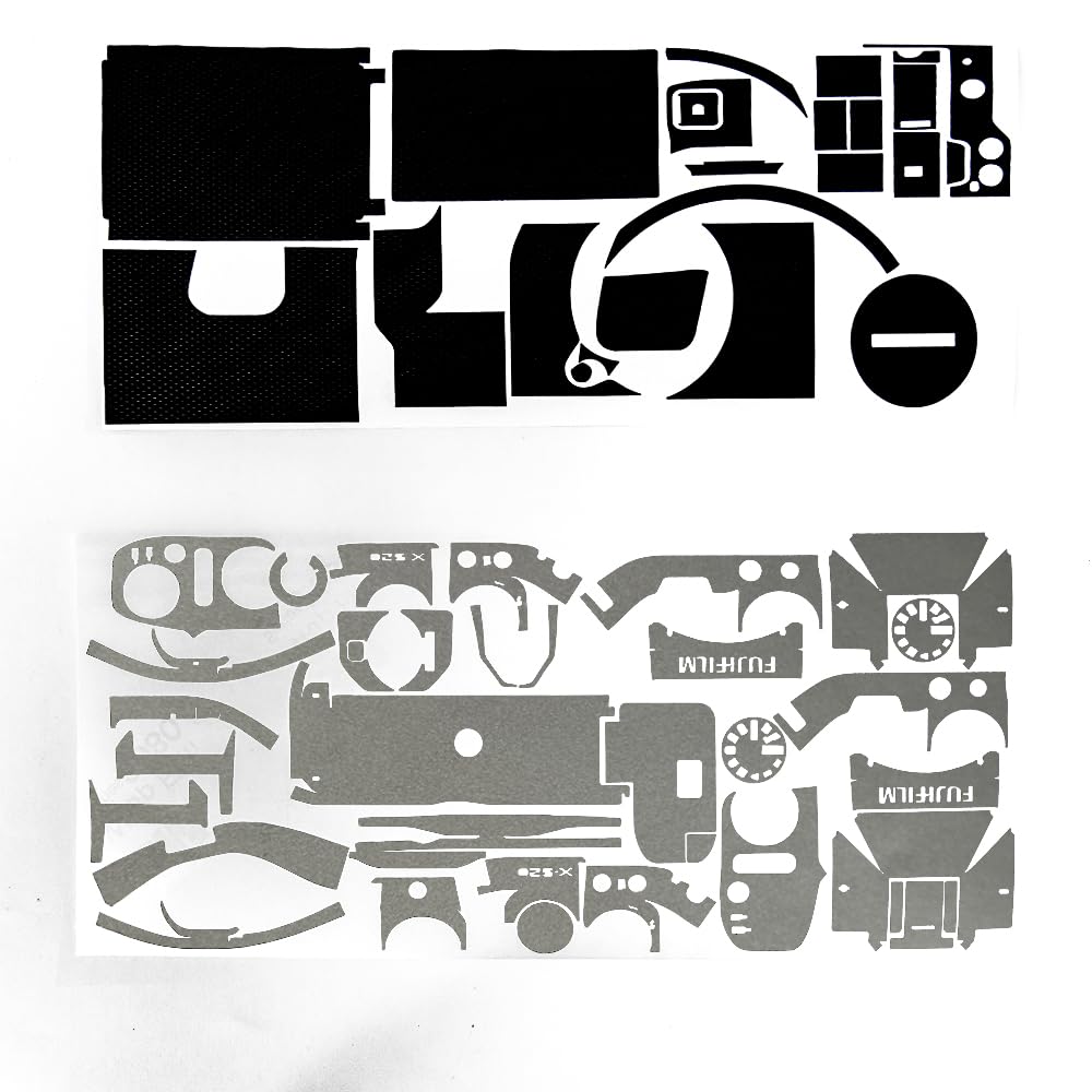 X-S20 Anti-Scratch Cover Skin Sticker Protective Sticker for Camera Body for Fujifilm X-S20 (Titanium)
