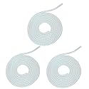 3pcs Laser Spiral Cable Protectors - Charger/USB Data Cable Sleeves | Headphone Cord Savers for Phones, Earphones | Pet Chew Prevention, Durable Cable