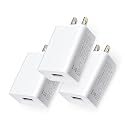 3 Pack USB Wall Charger Block 5V 2A AC Power Adapter Plug 10W for iPhone 13 12 11 Pro Max 8 7 6 6S Plus SE XS XR X,iPad,Kindle