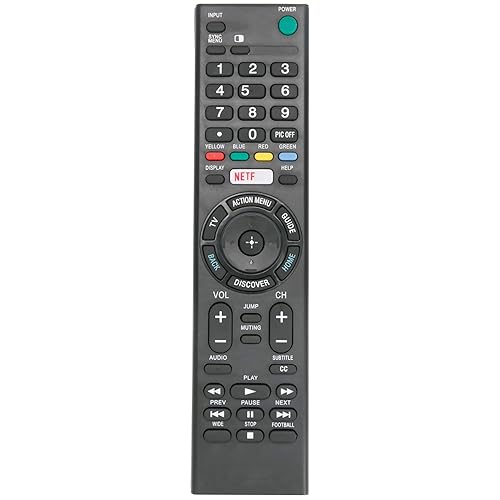 RMT-TX100U Replaced Remote fit for Sony Bravia TV XBR-65X890C XBR-55X890C XBR-55X850C XBR-49X830C XBR-43X830C XBR-75X880C KDL-75W850C KDL-65W850C