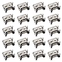 bnafes 20PCS Micro USB Female Socket Connector Jack Port, 5-Pin DIP 180 Degree, Repair Replacement Adapter