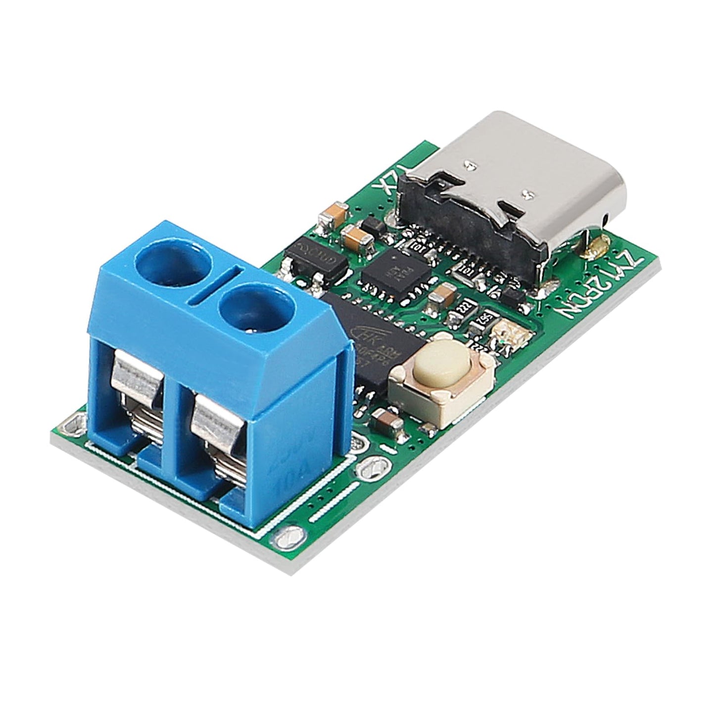 ACEIRMC 2pcs ZY12PDN USB-C PD2.0 3.0 to DC Fast Quick Charging Power Supply Module USB Charger Board Set - ZY12PDN Screw Terminal