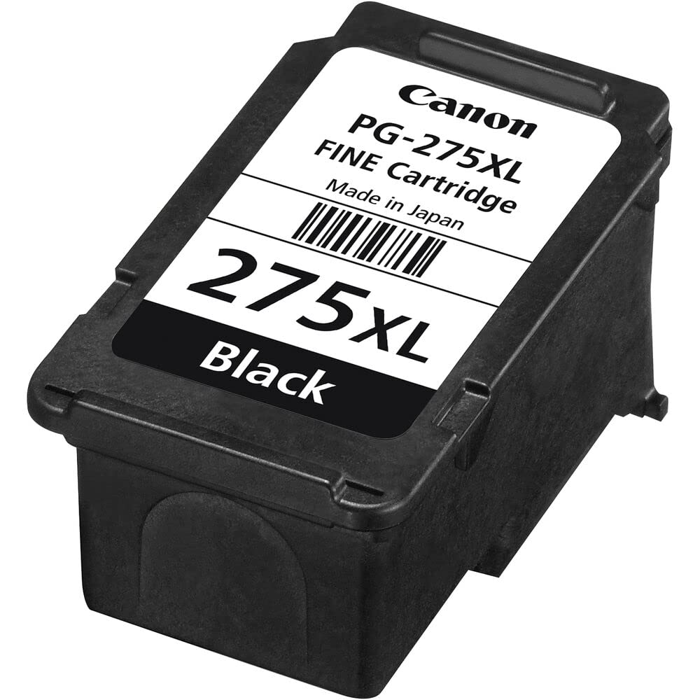Canon PG-275 XL Black CL-276 Color Ink Cartridges (Retail Packaging)
