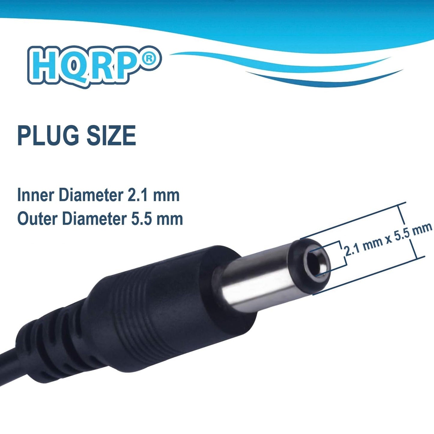 HQRP DC Female to 4 Male Power Splitter Cable for Q-See Security System Model: QT578-8C2 / QC828-4C9-2 / QT728-4G7-1 / QT5682-8K8