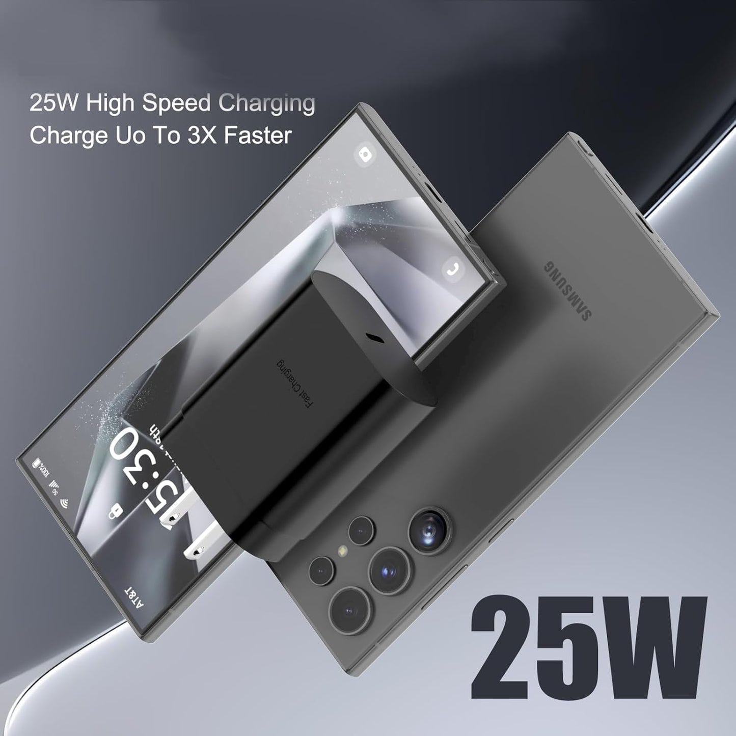25W Type C Charger?4 Pack Fast Charging USB C Chargers Block Fast Wall Chargers for Samsung Galaxy S25/S24/S23 S22/S21Ultra/S20/S20 Ultra/Note 20