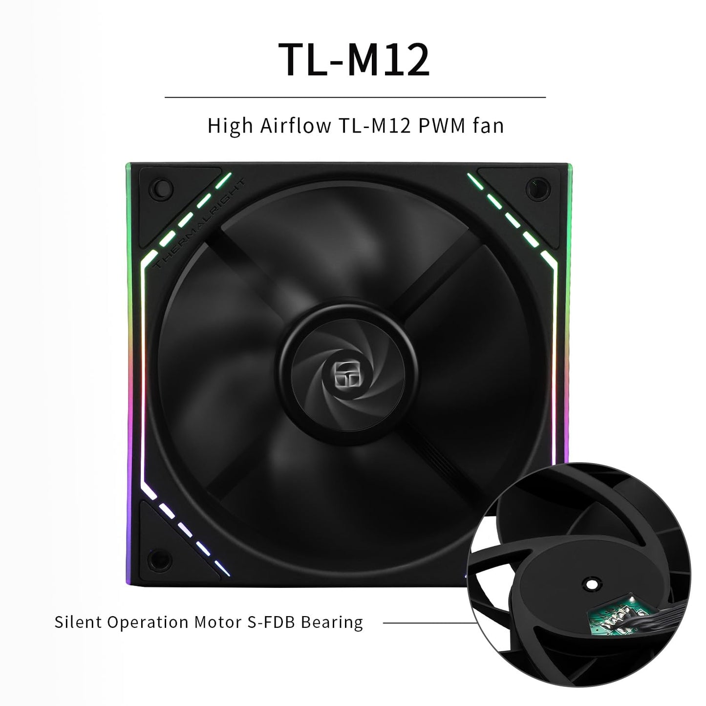 Thermalrlght Frozen Infinity 240 Black CPU Aio Cooler,TL-M12*2 PWM Fans,Computer CPU Water Cooler,ARGB Infinity Mirror,240 CPU Liquid
