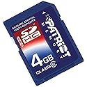 Patriot PSF4GSDHC6 4GB Signature Line SDHC Class 6 Flash Memory Card
